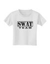 SWAT Team Logo - Distressed Toddler T-Shirt-Toddler T-Shirt-TooLoud-White-2T-Davson Sales