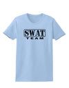 SWAT Team Logo - Distressed Womens T-Shirt-Womens T-Shirt-TooLoud-Light-Blue-X-Small-Davson Sales