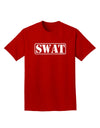 SWAT Team Logo - Text #2 Adult Dark T-Shirt by TooLoud-Mens T-Shirt-TooLoud-Red-Small-Davson Sales