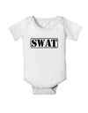 SWAT Team Logo - Text #2 Baby Romper Bodysuit by TooLoud-Baby Romper-TooLoud-White-06-Months-Davson Sales