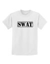 SWAT Team Logo - Text #2 Childrens T-Shirt by TooLoud-Childrens T-Shirt-TooLoud-White-X-Small-Davson Sales