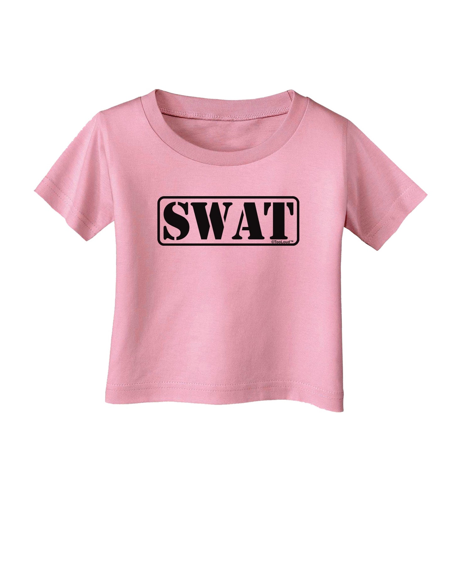 SWAT Team Logo - Text #2 Infant T-Shirt by TooLoud-Infant T-Shirt-TooLoud-Candy-Pink-06-Months-Davson Sales