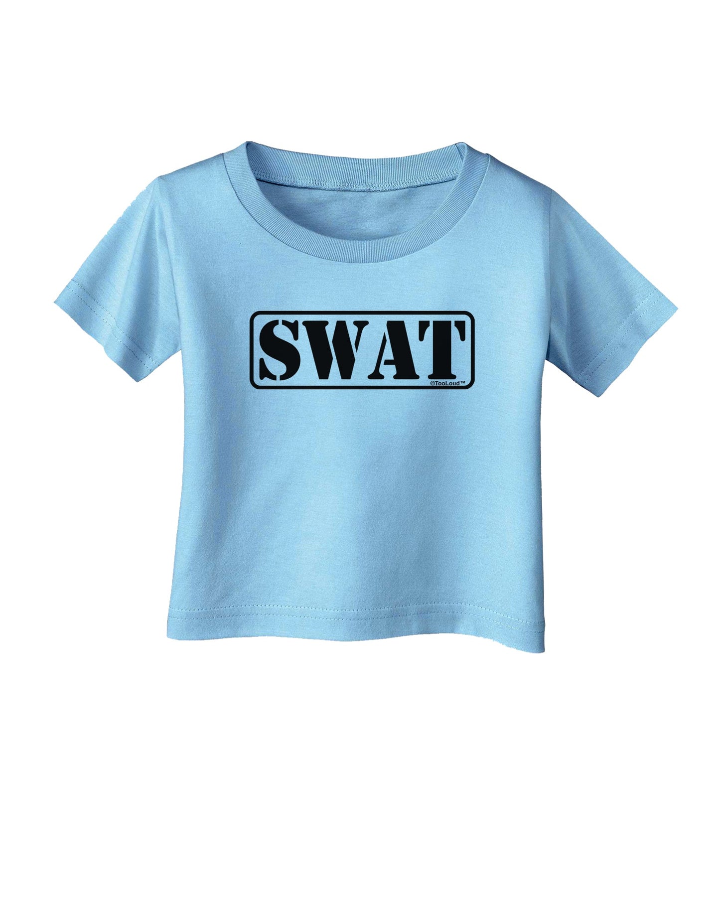 SWAT Team Logo - Text #2 Infant T-Shirt by TooLoud-Infant T-Shirt-TooLoud-Aquatic-Blue-06-Months-Davson Sales