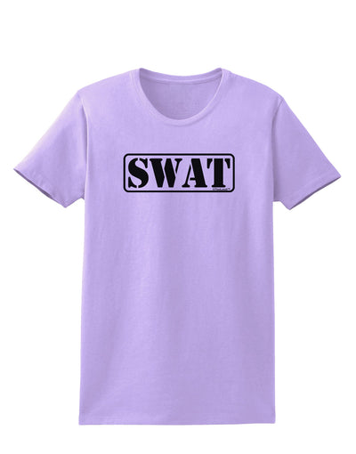 SWAT Team Logo - Text #2 Womens T-Shirt by TooLoud-Womens T-Shirt-TooLoud-Lavender-X-Small-Davson Sales