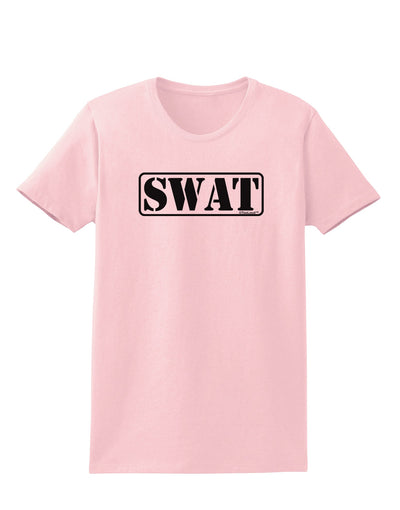 SWAT Team Logo - Text #2 Womens T-Shirt by TooLoud-Womens T-Shirt-TooLoud-PalePink-X-Small-Davson Sales