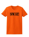 SWAT Team Logo - Text #2 Womens T-Shirt by TooLoud-Womens T-Shirt-TooLoud-Orange-X-Small-Davson Sales