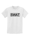 SWAT Team Logo - Text Childrens T-Shirt by TooLoud-Childrens T-Shirt-TooLoud-White-X-Small-Davson Sales