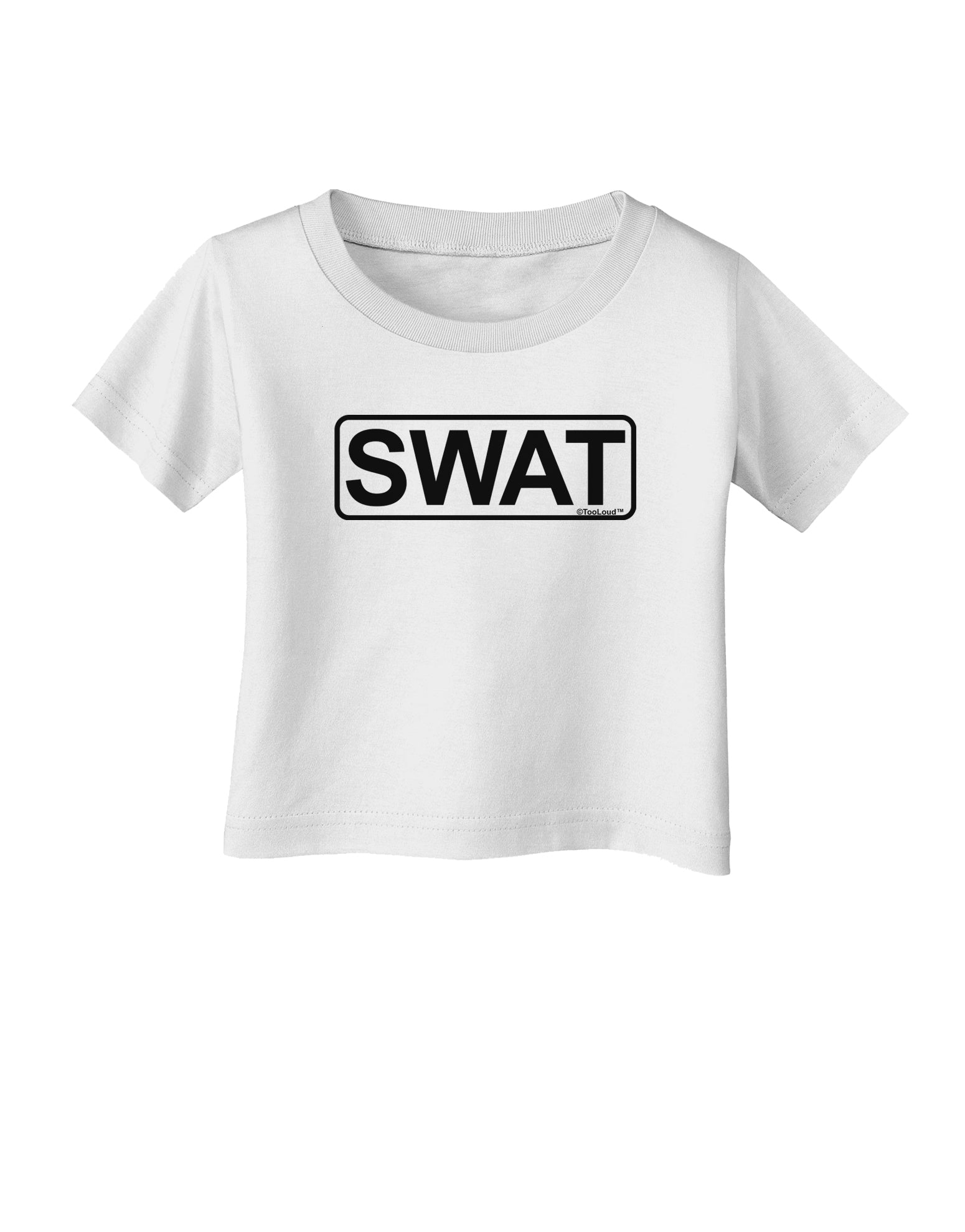 SWAT Team Logo - Text Infant T-Shirt by TooLoud-Infant T-Shirt-TooLoud-White-06-Months-Davson Sales