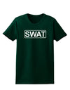 SWAT Team Logo - Text Womens Dark T-Shirt by TooLoud-Womens T-Shirt-TooLoud-Forest-Green-Small-Davson Sales