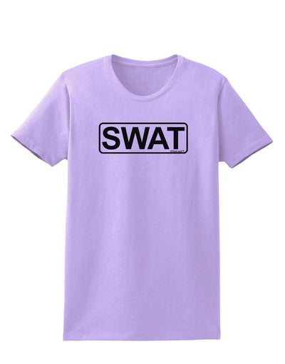 SWAT Team Logo - Text Womens T-Shirt by TooLoud-Womens T-Shirt-TooLoud-Lavender-X-Small-Davson Sales