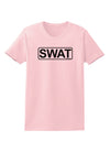 SWAT Team Logo - Text Womens T-Shirt by TooLoud-Womens T-Shirt-TooLoud-PalePink-X-Small-Davson Sales