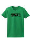 SWAT Team Logo - Text Womens T-Shirt by TooLoud-Womens T-Shirt-TooLoud-Kelly-Green-X-Small-Davson Sales