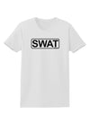 SWAT Team Logo - Text Womens T-Shirt by TooLoud-Womens T-Shirt-TooLoud-White-X-Small-Davson Sales