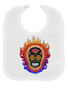 Sacred Calavera Day of the Dead Sugar Skull Baby Bib