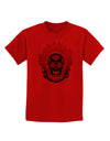 Sacred Calavera Day of the Dead Sugar Skull Childrens T-Shirt-Childrens T-Shirt-TooLoud-Red-X-Small-Davson Sales