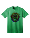 Sacred Calavera: Premium Day of the Dead Sugar Skull Adult T-Shirt - A Unique Expression of Artistic Style-Mens T-shirts-TooLoud-Kelly-Green-Small-Davson Sales