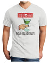 Safety First Have a Quarantini Adult V-Neck T-shirt-Mens T-Shirt-TooLoud-White-Small-Davson Sales