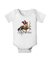 Sagittarius Color Illustration Baby Romper Bodysuit-Baby Romper-TooLoud-White-06-Months-Davson Sales