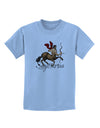 Sagittarius Color Illustration Childrens T-Shirt-Childrens T-Shirt-TooLoud-Light-Blue-X-Small-Davson Sales