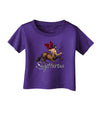 Sagittarius Color Illustration Infant T-Shirt Dark-Infant T-Shirt-TooLoud-Purple-06-Months-Davson Sales