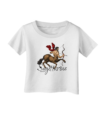 Sagittarius Color Illustration Infant T-Shirt-Infant T-Shirt-TooLoud-White-06-Months-Davson Sales