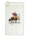 Sagittarius Color Illustration Micro Terry Gromet Golf Towel 11&#x22;x19-Golf Towel-TooLoud-White-Davson Sales