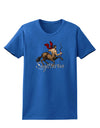 Sagittarius Color Illustration Womens Dark T-Shirt-TooLoud-Royal-Blue-X-Small-Davson Sales