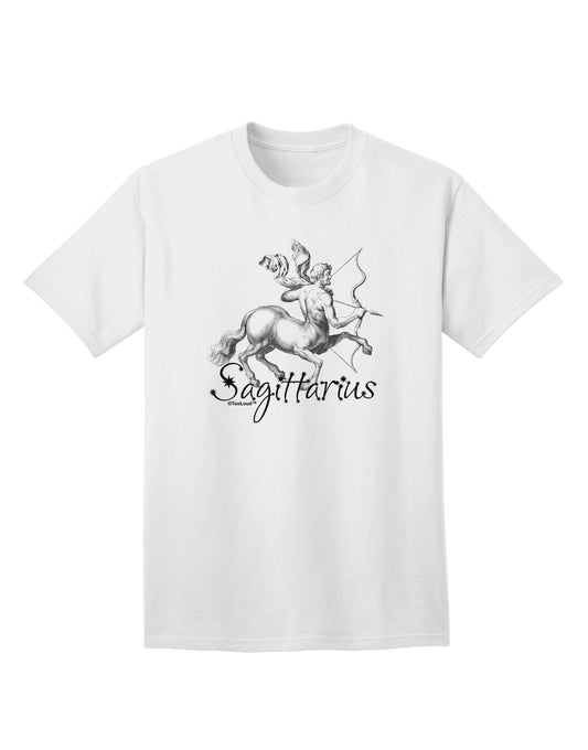 Sagittarius Illustration Adult T-Shirt-Mens T-Shirt-TooLoud-White-Small-Davson Sales