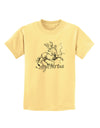 Sagittarius Illustration Childrens T-Shirt-Childrens T-Shirt-TooLoud-Daffodil-Yellow-X-Small-Davson Sales