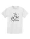 Sagittarius Illustration Childrens T-Shirt-Childrens T-Shirt-TooLoud-White-X-Small-Davson Sales