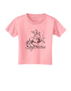 Sagittarius Illustration Toddler T-Shirt-Toddler T-Shirt-TooLoud-Candy-Pink-2T-Davson Sales