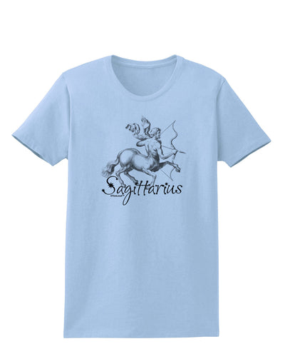 Sagittarius Illustration Womens T-Shirt-Womens T-Shirt-TooLoud-Light-Blue-X-Small-Davson Sales