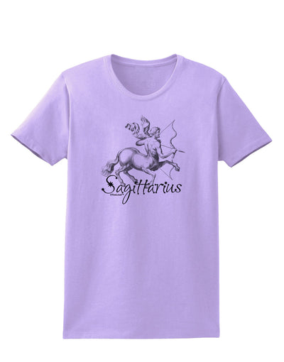 Sagittarius Illustration Womens T-Shirt-Womens T-Shirt-TooLoud-Lavender-X-Small-Davson Sales