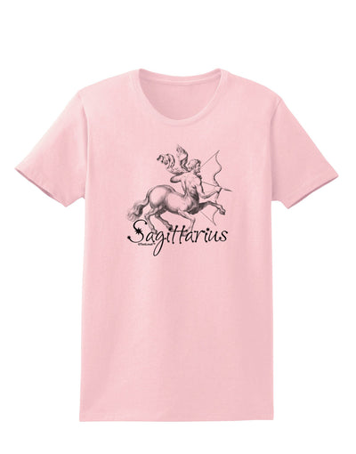 Sagittarius Illustration Womens T-Shirt-Womens T-Shirt-TooLoud-PalePink-X-Small-Davson Sales