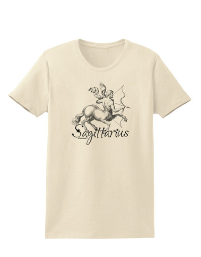 Sagittarius Illustration Womens T-Shirt-Womens T-Shirt-TooLoud-Natural-X-Small-Davson Sales