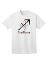 Sagittarius Symbol Adult T-Shirt-unisex t-shirt-TooLoud-White-Small-Davson Sales