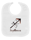 Sagittarius Symbol Baby Bib