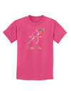 Sagittarius Symbol Childrens Dark T-Shirt-Childrens T-Shirt-TooLoud-Sangria-X-Small-Davson Sales