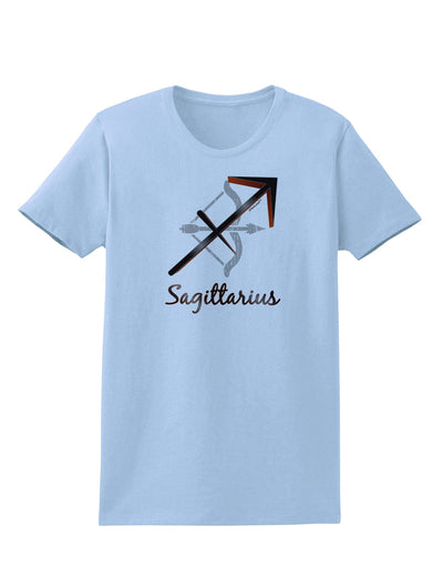 Sagittarius Symbol Womens T-Shirt-Womens T-Shirt-TooLoud-Light-Blue-X-Small-Davson Sales