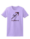 Sagittarius Symbol Womens T-Shirt-Womens T-Shirt-TooLoud-Lavender-X-Small-Davson Sales