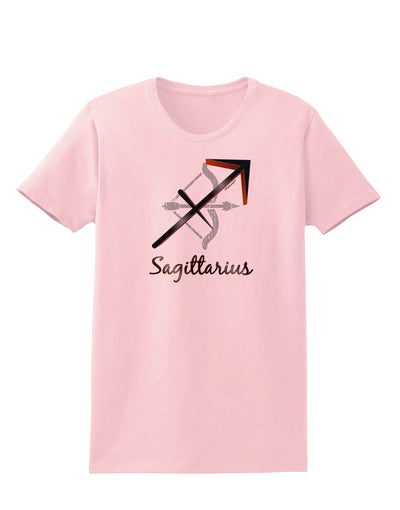 Sagittarius Symbol Womens T-Shirt-Womens T-Shirt-TooLoud-PalePink-X-Small-Davson Sales