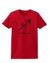 Sagittarius Symbol Womens T-Shirt-Womens T-Shirt-TooLoud-Red-X-Small-Davson Sales