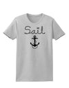 Sail Nautical Sailor Boating Womens T-Shirt-Womens T-Shirt-TooLoud-AshGray-X-Small-Davson Sales