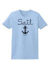 Sail Nautical Sailor Boating Womens T-Shirt-Womens T-Shirt-TooLoud-Light-Blue-X-Small-Davson Sales