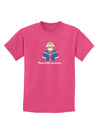Sailor Sloth Childrens Dark T-Shirt-Childrens T-Shirt-TooLoud-Sangria-X-Small-Davson Sales