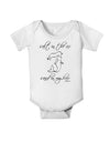 Salt in the Air Sand in My Hair - Mermaid Baby Romper Bodysuit-Baby Romper-TooLoud-White-06-Months-Davson Sales