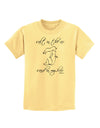 Salt in the Air Sand in My Hair - Mermaid Childrens T-Shirt-Childrens T-Shirt-TooLoud-Daffodil-Yellow-X-Small-Davson Sales