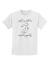 Salt in the Air Sand in My Hair - Mermaid Childrens T-Shirt-Childrens T-Shirt-TooLoud-White-X-Small-Davson Sales