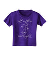 Salt in the Air Sand in My Hair - Mermaid Toddler T-Shirt Dark-Toddler T-Shirt-TooLoud-Purple-2T-Davson Sales