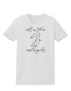 Salt in the Air Sand in My Hair - Mermaid Womens T-Shirt-Womens T-Shirt-TooLoud-White-X-Small-Davson Sales